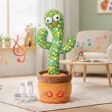 Dancing Talking Cactus Toy – Rechargeable Interactive Musical Plush (With BOX)