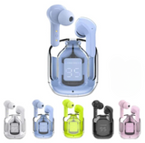 Air31 TWS Earbuds Wireless Bluetooth Transparent Charging Case Headphones - Random Colour