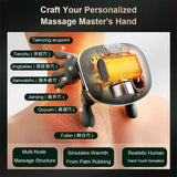 Master Hand Neck and Shoulder Massager - Portable Electric Shiatsu Pillow