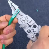16-in-1 Multifunctional Wire Stripper – Heavy-Duty Electrical Tool & Cable Cutter