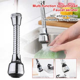 360 Degree Long Faucet | Tap Shower Anti-Splash Faucet | Rotatable Shower Faucet For Kitchen