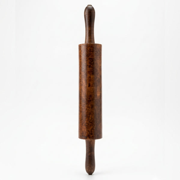 Revolving Wooden Balan – Premium Quality Finish Rolling Pin (15x9 Inch) - Brown