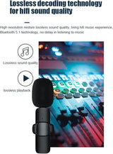 K35 High Quality Wireless Single Microphone For Mobile Phone And Camera