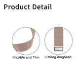 Pale Rose | Apple Watch Milanese Magnetic Loop Strap | Stainless Steel Band  | 42mm / 44mm / 45mm