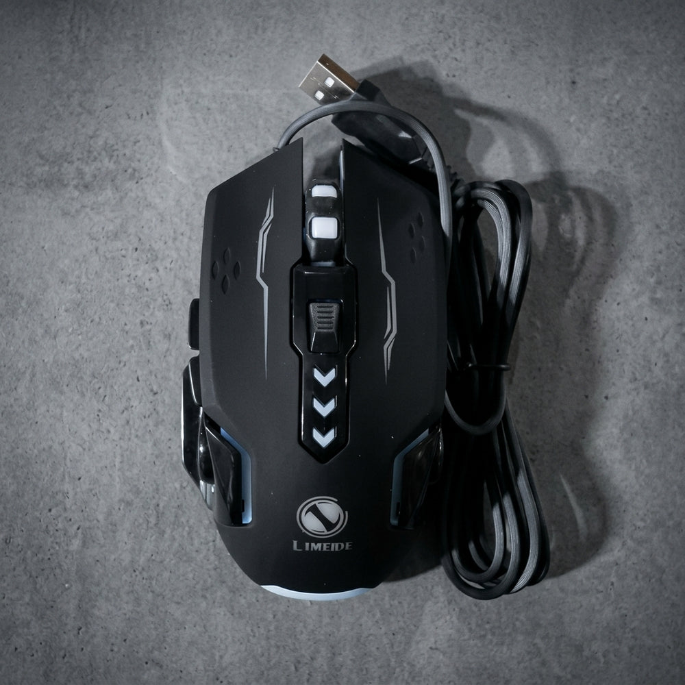 XING YING Gaming RGB Mouse | RGB LED Backlit Wired Gaming Mouse | Ergonomic Computer Mouse for PC and Laptop
