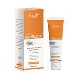 Haya Tinted Sunblock SPF 60+ | Natural Tint | Broad Spectrum UV Protection | Lightweight & Non-Greasy