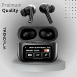 Premium Black Display AirPods – Stylish Wireless Earbuds with LED Display Case