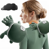 Master Hand Neck and Shoulder Massager - Portable Electric Shiatsu Pillow