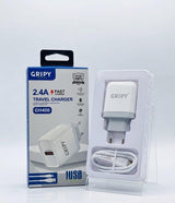 Gripy 2.4A Android Fast Charger GH400