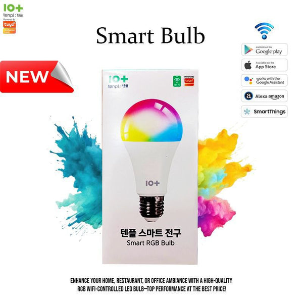 10+ Tenpl Smart RGB BulbAC 220V, 60Hz