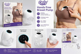 Only Baby Wearable Electric Breast Pump – Hands-Free, Wireless & Rechargeable In-Bra Breastfeeding Pump with Smart LED Touch Display