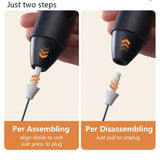 Wireless Milk Frother Electric Type C Handheld Blender Stainless Steel Mini Coffee Maker Whisk Mixer For Daily Kitchen Needs