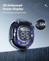 Air 39 Transparent Bluetooth Earbuds – Super Bass, ENC Noise Reduction & HD Calling | Bluetooth 5.3