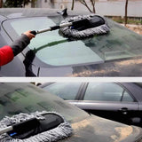 Extendable Car Duster Cleaning Mop Durable Lightweight Scratch Free Microfiber Practical Choice For Vehicle Interior And Exterior Cleaning