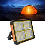 Portable 300W Solar Powered LED Work Light IP66 Waterproof