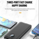 Aspor A320 Power Bank 10000mah 22.5w Fast Charging With Display - Electronic Device Designed For Power Backup