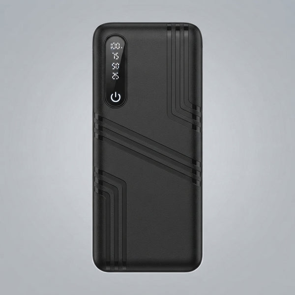 Iconic Powerbank 10000MAH Original Capacity Fast charging 3 USB charging Ports with LED Torch Light & LED Display