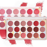 Moccallure Professional 18-Colors Lipstick Kit | Long-Lasting, Hydrating & Compact Makeup Palette