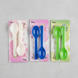 6 Pcs Kitchen Spoon Set - Kitchen Accessory Designed For Food Preparation And Daily Cooking Routine (Random Color)