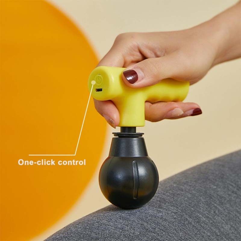 POWER MASSAGER GUN | Portable Mini Deep Tissue Massage Gun | Powerful Muscle & Body Relaxation Massager | Neck, Shoulder, Back & Legs