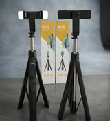 4 In 1 Selfie Stick Tripod With Bluetooth Remote Connection Mobile Holder