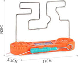 Kids Collison Electric Shock Toy, Education Electric Touch Maze Game Party, Funny Game Science Experiment Toys for Children Gift (Mix Color)