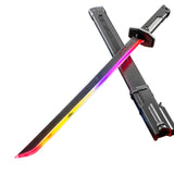 Color Flowing Spark Sword - Rechargeable LED Toy Sword