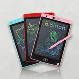 8.5 inch LCD Writing Tablet for Kids – Reusable Drawing & Writing Pad - Random Color