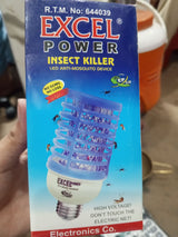 Excel Power LED Insect Killer Bulb With Energy-Efficient LED Light Technology For Efficient And Eco-Friendly Insect Control At Home And Office