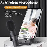K8 Wireless Microphone for Smartphones