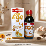 AL HAQUE'S Pure Egg Oil – 125ml