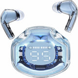 Air 39 Transparent Bluetooth Earbuds – Super Bass, ENC Noise Reduction & HD Calling | Bluetooth 5.3