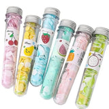 Portable Disposable Soap Paper Flakes in Flower Tube Bottle | Travel-Friendly Handwashing Sheets for Outdoor & Daily Use