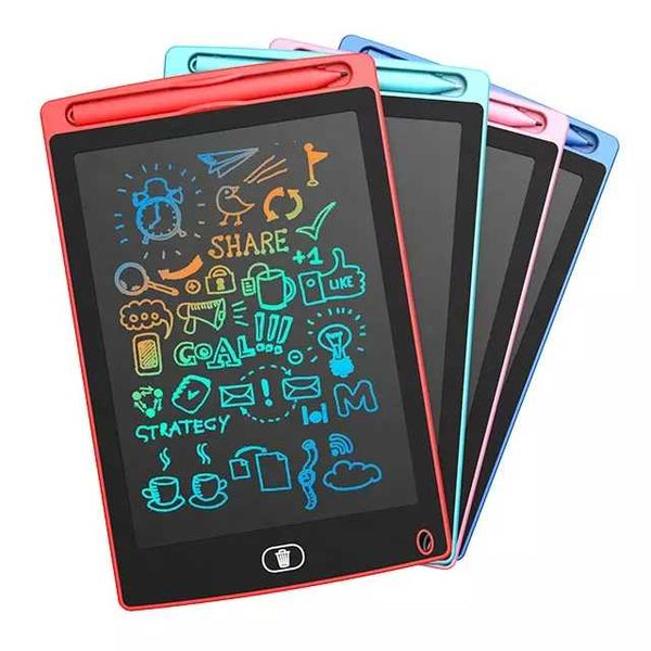 8.5 inch LCD Writing Tablet for Kids – Reusable Drawing & Writing Pad - Random Color