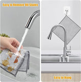 (Pack Of 10) Dish washing Cleaning cloth | Wire Dish washing Rugs for Kitchen Dishes