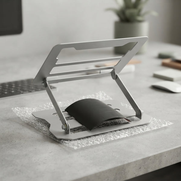 High Quality Durable Laptop Stand Big Size Non Rotating Stable Support Improves Posture Ergonomics Keeps Device Cool