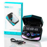 M28 TWS Gaming Earbuds with Charging Case
