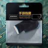 Wasp Feelers Mobile Gaming Finger Sleeves Touchscreen Controller Thumb Sleeves (Random Color)