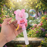 Bubble Manual Fan 2 In 1 - Toy Accessory Designed For Entertainment And Daily Play Routine (Random Color)