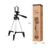 Adjustable Tripod Stand for Mobile & Camera – Universal Phone Clip for Vlogging, Reels, Photography & Video Recording