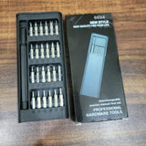 6024 Precision Screwdriver Set - 24 in 1 Interchangeable Manual Tool Set
