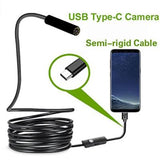 Professional 3-in-1 Endoscope Camera 3.5M – HD Waterproof Inspection Borescope with LED Lights | Type-C, Micro USB & PC Compatible for Car, Pipe & Hard-to-Reach Areas