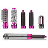 5-in-1 Electric Hair Dryer Brush Kit | Blow Dryer, Straightener, Curler & Volumizer Styling Tool
