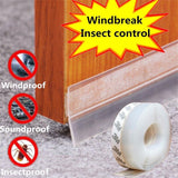 5M Flexible Door Bottom Sealing Strip Mosquito and Mouse Kitchen Stopper Wind Dust Blocker Water Proof Wind Proof Sealer Gap Fill