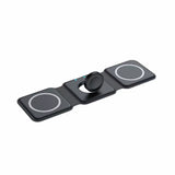 3-in-1 Foldable Magnetic Wireless Charger 15W Charging Station for iPhone Apple Watch and AirPods