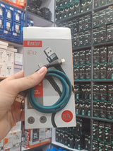 Bester B-12 Lightning USB Data Cable | 5A Fast Charging & High-Speed Data Transfer Cable for iPhone & Apple Devices (1.0M)