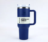 Stanley 40 Oz (1200ML) Stainless Steel Vacuum Insulated Tumbler with Straw – Leak-Proof Quencher Cup for Hot & Cold Beverages, Travel Mug, Gym Water Bottle, Coffee Thermos -Random Colors | Stanley | (With Box)
