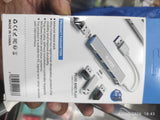 Premium 4-in-1 Metal USB 3.0/2.0 Speeds For Fast Data Transfer and Connectivity