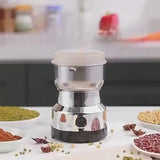 RAF R‑7113 Electric Grinder | 300W | Stainless Steel Blades | 85‑100g Capacity | Coffee, Spices & Masala
