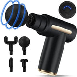4-in-1 Gun Massager With 5 Speed Modes | Rechargeable Massage Gun Machine For Foot and Neck Massage | Gun Massager Machine
